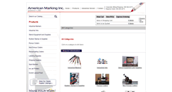 Desktop Screenshot of markingdevices.americanmarking.com